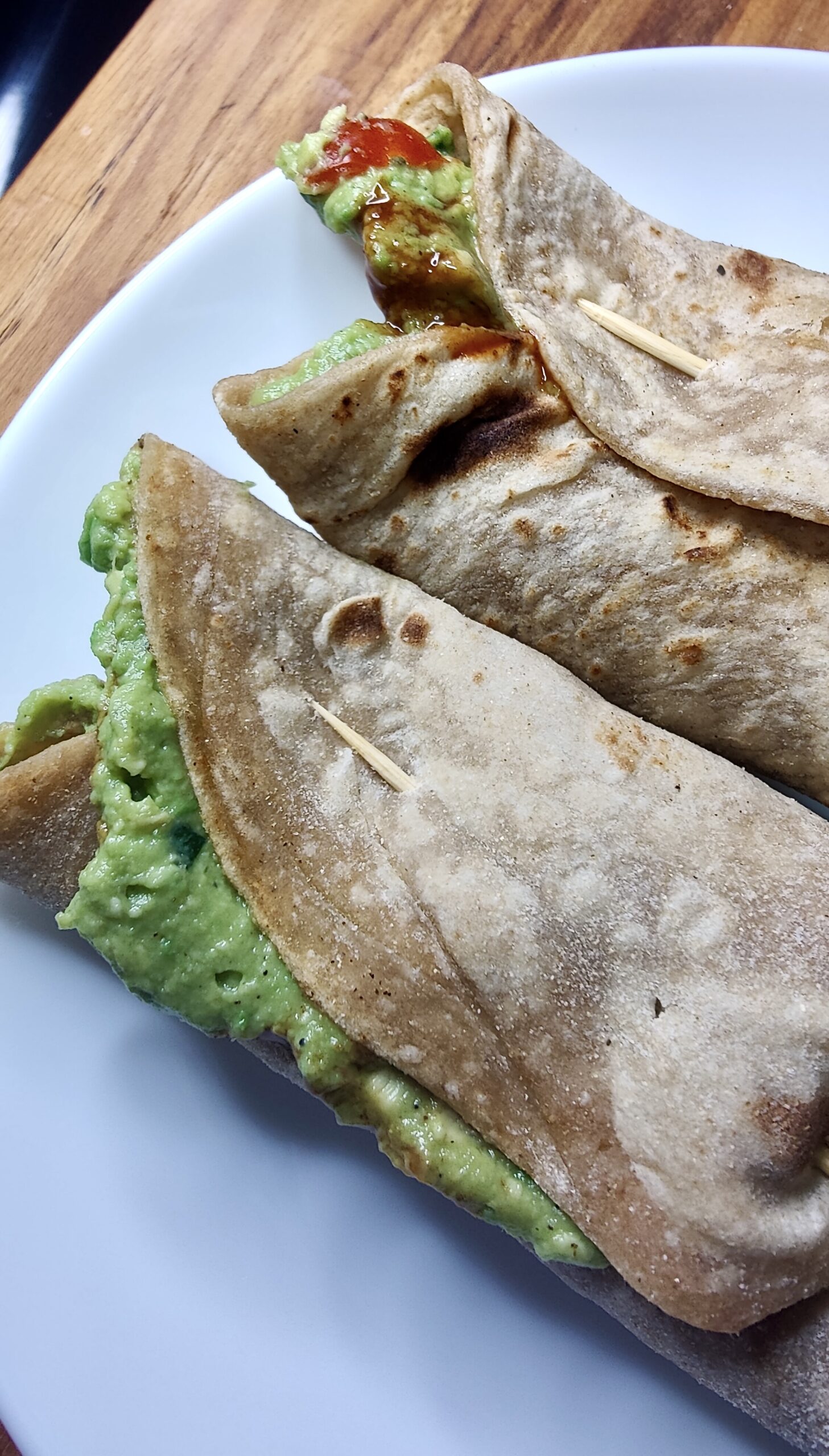 Avocado Paratha Roll
