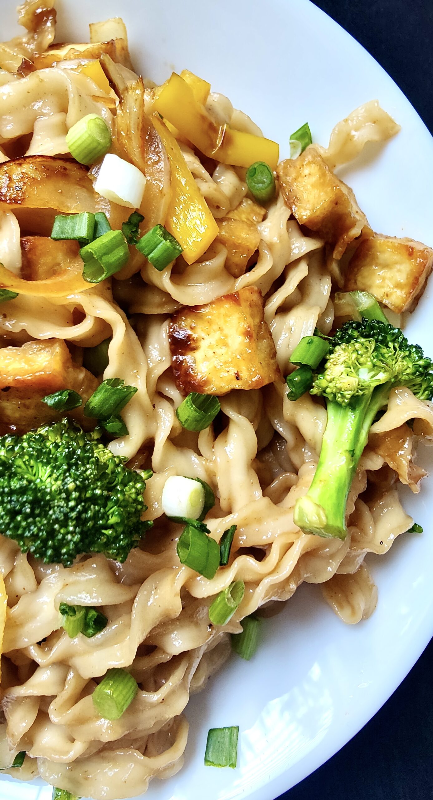 Ginger Tofu Stir-Fry Noodles