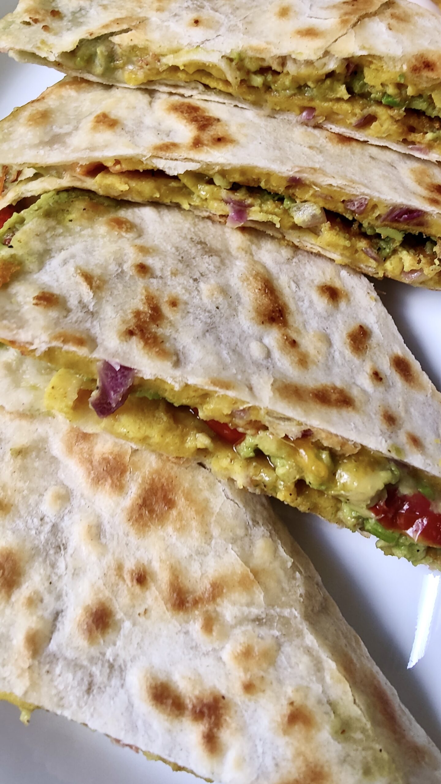 Besan Cheela Quesadilla 🌮🥑
