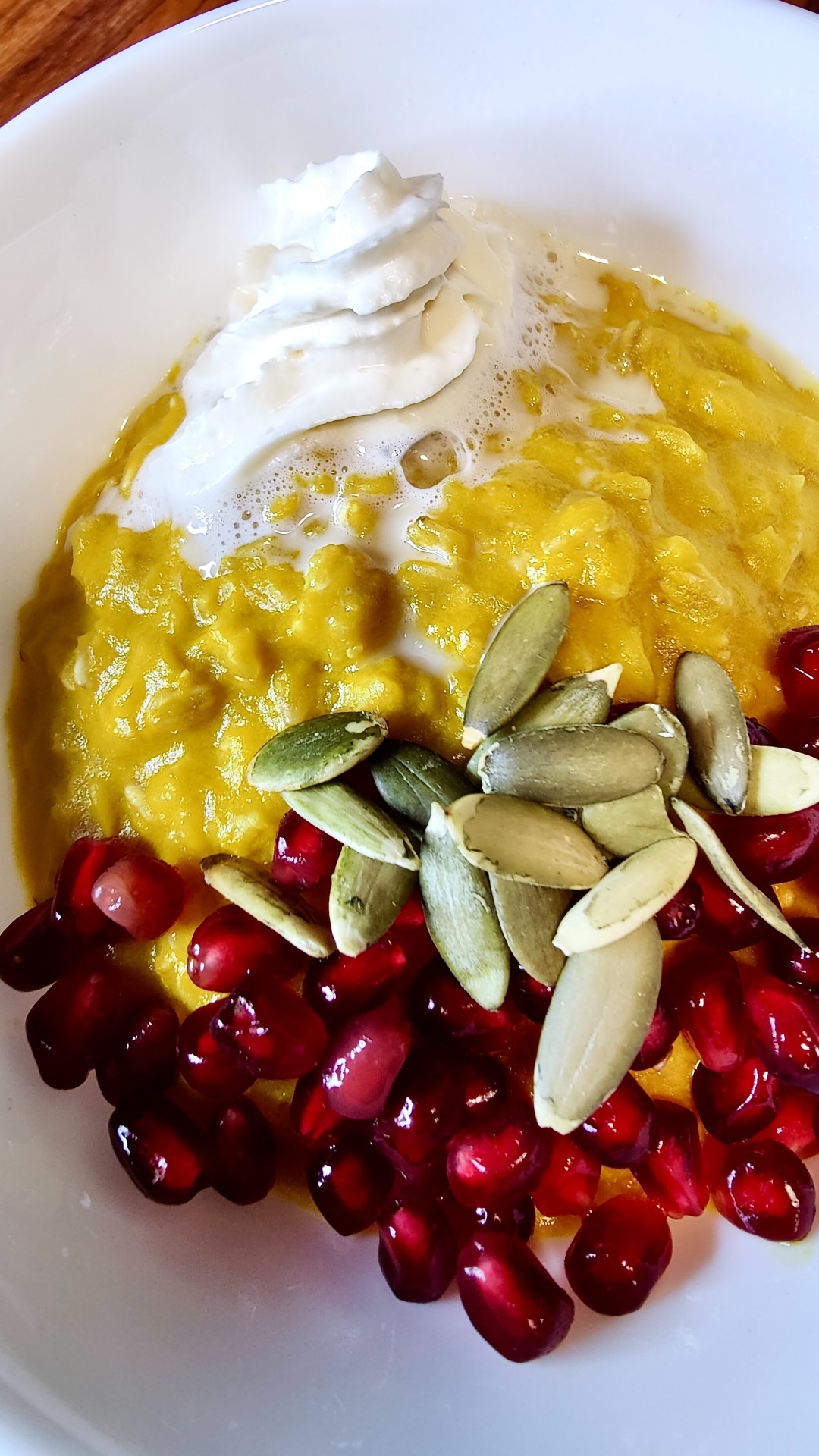 Mango Saffron Oatmeal