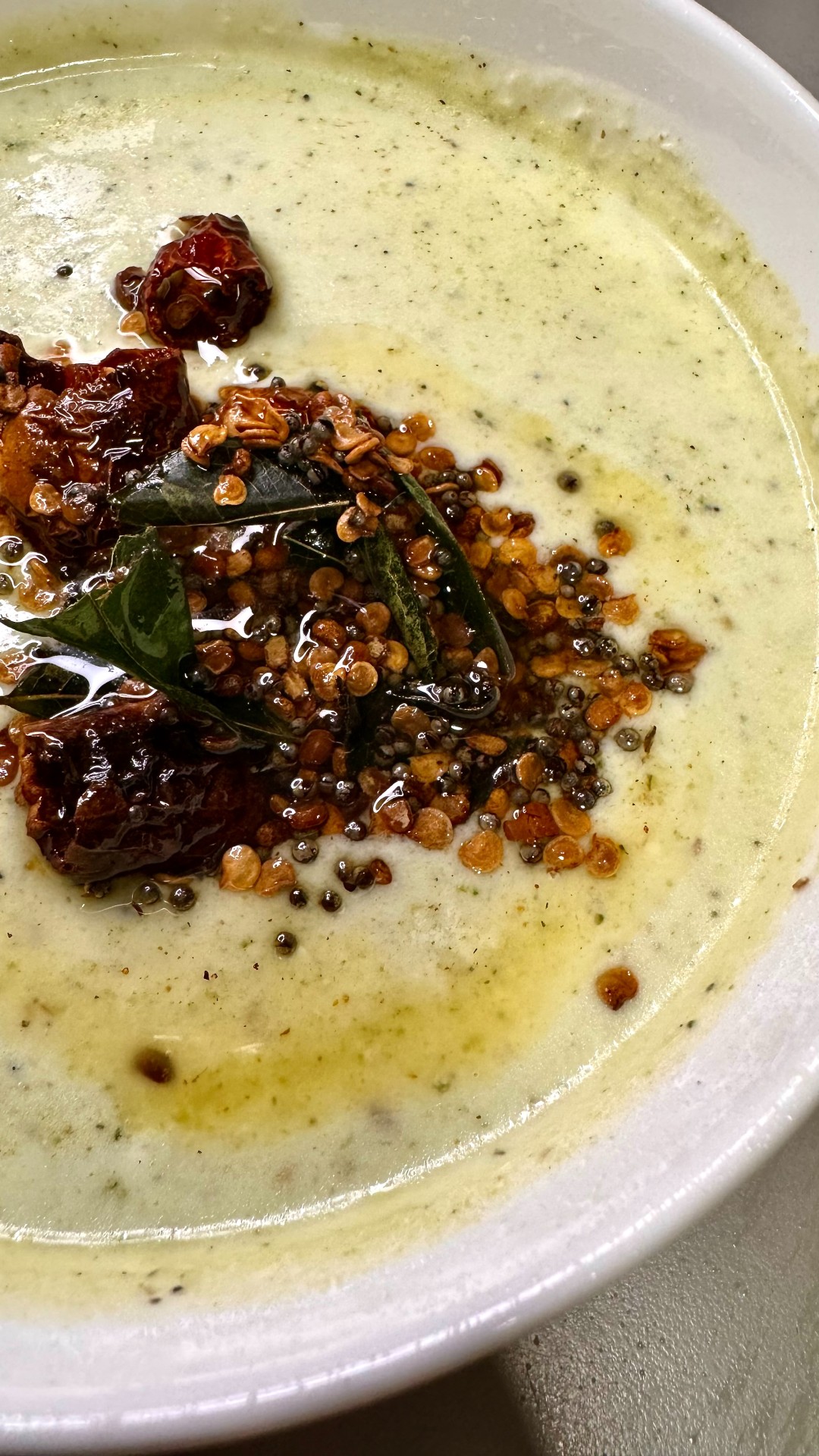 Doddapatre (Ajwain) leaves Tambuli (yogurt)