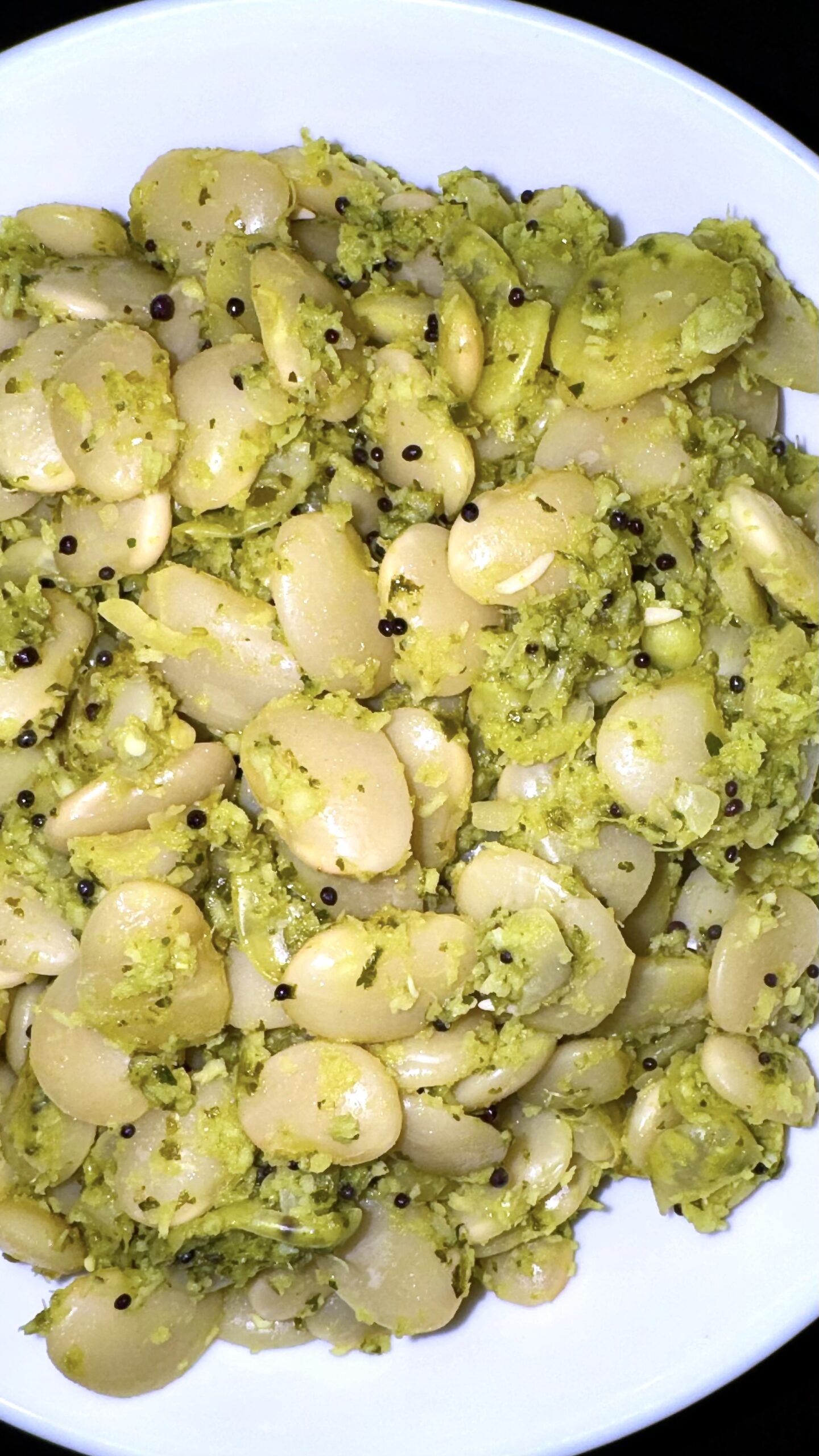 Lima Beans Sundal