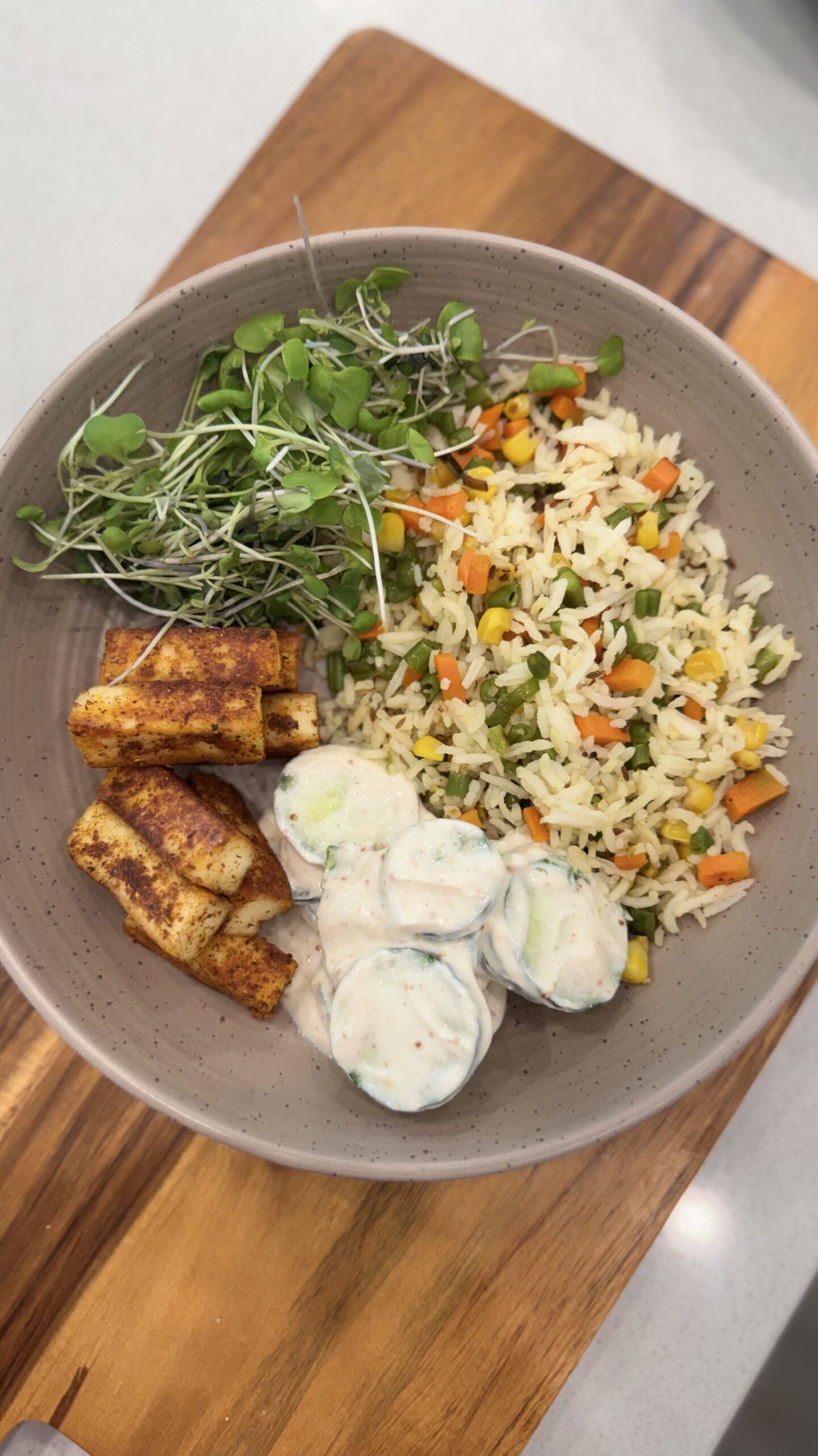 Paneer Rice Bowl
